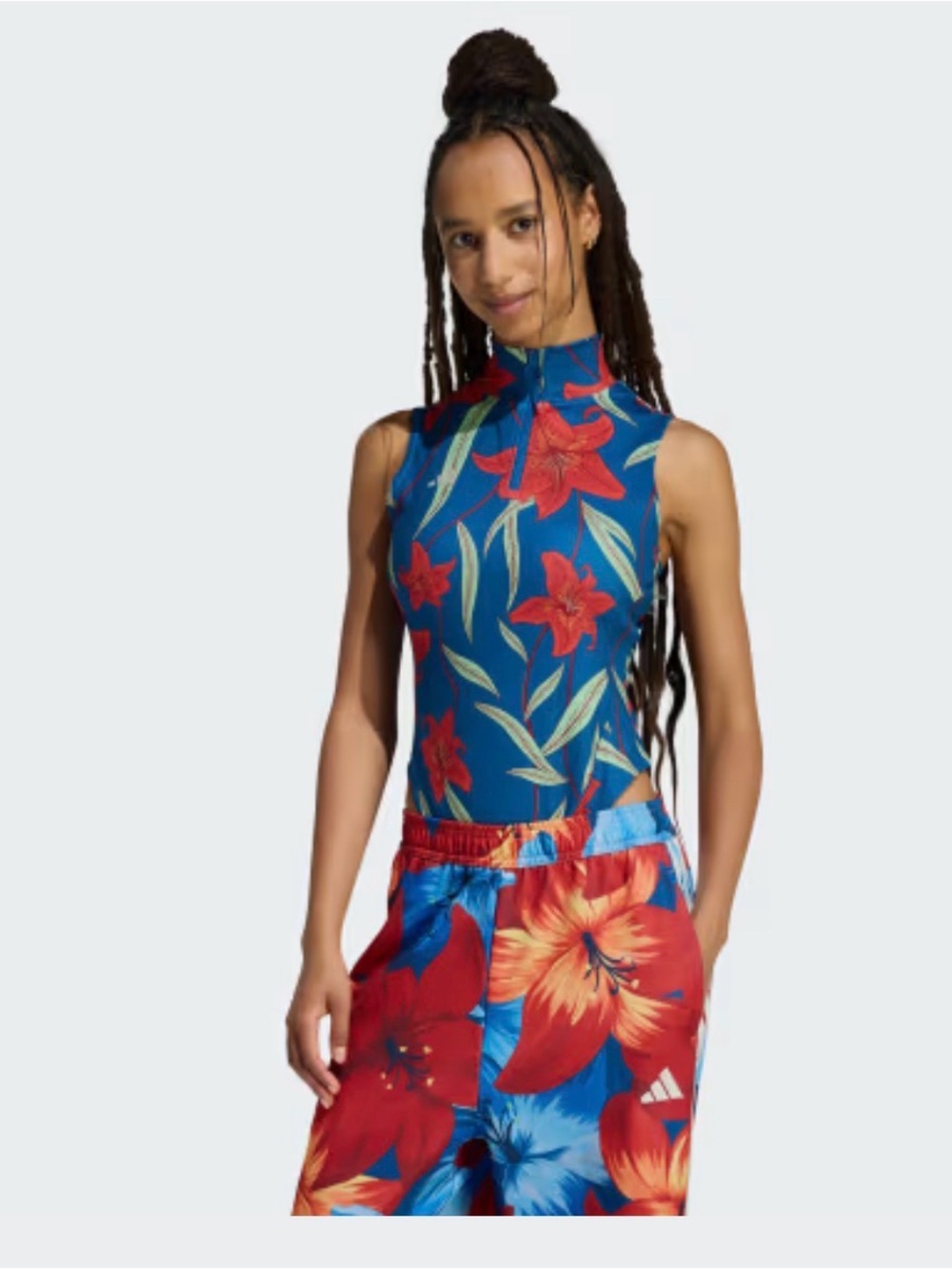 Adidas x FARM Rio bodysuit